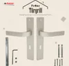 DOMINO Türgriff 72 Drückergarnitur BB-Buntbart Set | Produktbild-Vorschau 9
