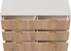 UnboxG 6-Schubladen Kommode 100×34×73 cm, moderner Produktbild-Vorschau 9