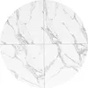 A circular table with a marble pattern, divided into four sections by thin lines. Produktbild-Vorschau