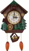 Kuckucksuhr Baumhaus Wanduhr Kunst Vintage Dekoration für Produktbild-Vorschau 1