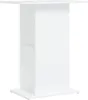 vidaXL Akvarijní stojan bílý 60,5x36x72,5 cm odvozený Náhled obrázku produktu 4