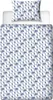 A bedding set with a geometric pattern. Produktbild-Vorschau
