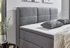 Boxspringbett Kenora grau 7-Zonen TFK mit Topper 180x200 Produktbild-Vorschau 7