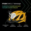 75 KED MTB Fahrradhelm SPIRI II TREND, Amber Matt Produktbild-Vorschau 3
