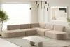 Ecksofa Designersofa PALMA in Stoff Noel Beige Seite Produktbild-Vorschau 1