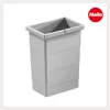 Hailo Vnitřní koš 1075959 světle šedý 8 L 226 x 156 x 295 Náhled obrázku produktu 2