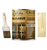 Contura Holzlasur Langzeitschutz Lasur + Pinsel Holz Außen Produktbild-Vorschau 1