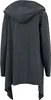 Urban Classics - Cardigan OPEN EDGE LONG charcoal - M Náhľad obrázku produktu 3