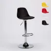 New Orleans Design Bar- und Küchenhocker mit Lederkonsole - Produktbild-Vorschau 6