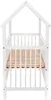Baby-Delux Babybett Hausbett Gitterbett 120x60 weiß Produktbild-Vorschau 3