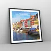 Gerahmtes Poster - Schwarzer Rahmen - Kopenhagen Nahavn Produktbild-Vorschau 8