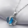 Halskette mit Anhänger, Zirkonia, eingelegt, Schmuck, Produktbild-Vorschau 4