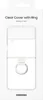 Samsung Clear Cover with Ring für Galaxy Z Flip4, Produktbild-Vorschau 9