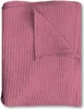 Baumwoll Waffelpiqué Decke rosa 75 x 120 cm Produktbild-Vorschau 1