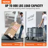 VEVOR Vozík na pytle 2 v 1 skládací Nosnost 249/363 kg Náhled obrázku produktu 2