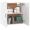 vidaXL Nástěnná skříňka bílá 60x31x60 cm Dřevěný materiál Náhled obrázku produktu 4
