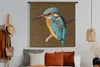 MuchoWow® Wandteppich Wandbehang Eisvogel - Äste - Bunt Produktbild-Vorschau 4