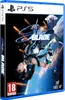 The image shows the front cover of a video game case for PlayStation 5, featuring a female character in a futuristic outfit against a backdrop of space and Earth. Produktbild-Vorschau