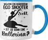 Trendation - Mädchen Ballerspiele Zockerin Tasse Geschenk Produktbild-Vorschau 1