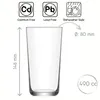 LAV Assos Longdrinkgläser – 490 ml (16 1/2 oz), 6er Set Produktbild-Vorschau 2