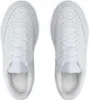 A top-down view of a pair of white Nike Court Vision Alta LTR shoes. Anteprima dell’immagine prodotto