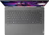 A top-down view of an open laptop. Produktbild-Vorschau