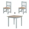A set of children's furniture including two chairs and a table, presented on a white background. Produktbild-Vorschau