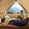 AVENLI Campingbett aufblasbar für 1 Person blau 191x73x22cm Produktbild-Vorschau 4