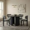 Set da pranzo ARVIKA/FRANCA tavolo rotondo 120 cm con 4 Anteprima dell’immagine prodotto 1