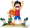 One Piece: WCF Log Stories - Luffy & Nami Figur Produktbild-Vorschau 1