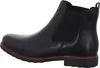 A side view of a black leather Chelsea boot. Produktbild-Vorschau