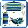 Doppel-Hängematte Xxl Gartenschaukelarme + Abdeckseil Produktbild-Vorschau 2