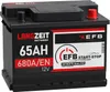 LANGZEIT Autobatterie EFB Batterie Start-Stop Produktbild-Vorschau 1