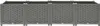 vidaXL Podwyższone łóżko 160x40x38 cm Polipropylen Podgląd zdjęcia produktu 3