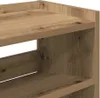 vidaXL Stojan na boty Artisan dub 80x25x62 cm Materiál na Náhled obrázku produktu 7