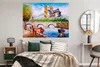 MuchoWow® Poster Gemälde - Paris - Boot - Brücke 160x120 cm Produktbild-Vorschau 4