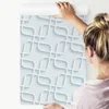10m VLIES TAPETE Rolle GEOMETRISCHE Formen 3D Dekor 6426 Produktbild-Vorschau 3