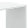 vidaXL Bücherregal Weiß 102x32x102 cm Holzwerkstoff Produktbild-Vorschau 6