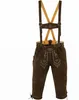 Trachtenlederhose Herren Kniebund Lederhose mit Produktbild-Vorschau 3