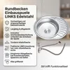 Mucola Küchenspüle SilberSpülbecken EinbauSilberspüle mit Produktbild-Vorschau 2