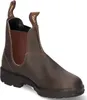 A single brown leather boot is shown against a white background. Produktbild-Vorschau
