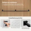 EUGAD Kleiderstange Wandmontage, Garderobe Rohr industrial, Produktbild-Vorschau 6