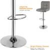 Close-up of a bar stool base and a full bar stool. Produktbild-Vorschau