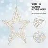 Luca Lighting Hangende Ster Kerstverlichting Zilver Warm Productafbeelding-voorbeeld 6