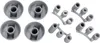 Knebel Drehknopf Set 41mmØ silber mit Adaptern Universal Produktbild-Vorschau 2