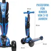 Habib 3-Rad Roller mit LED-Licht | Kinderroller 3-10 Jahre, Produktbild-Vorschau 9