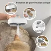 3-in-1 Dampfbürste für Hunde und Katzen, Sprühmassagekamm Produktbild-Vorschau 2