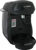 A studio shot of a black coffee machine. Voir les images du produit