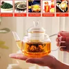 CNGLASS Glas Teekanne mit abnehmbarem Infuser 600ml Produktbild-Vorschau 7