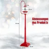 COSTWAY Luci di Natale 173cm lanterna di Natale rossa con Anteprima dell’immagine prodotto 3